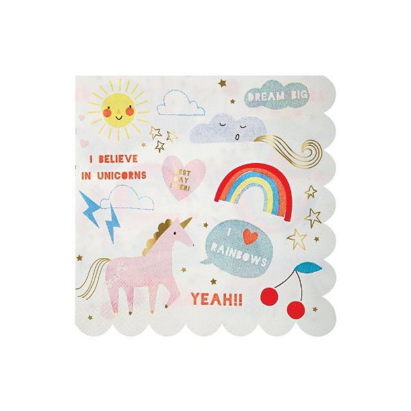 Picture of Meri Meri Unicorn Napkins