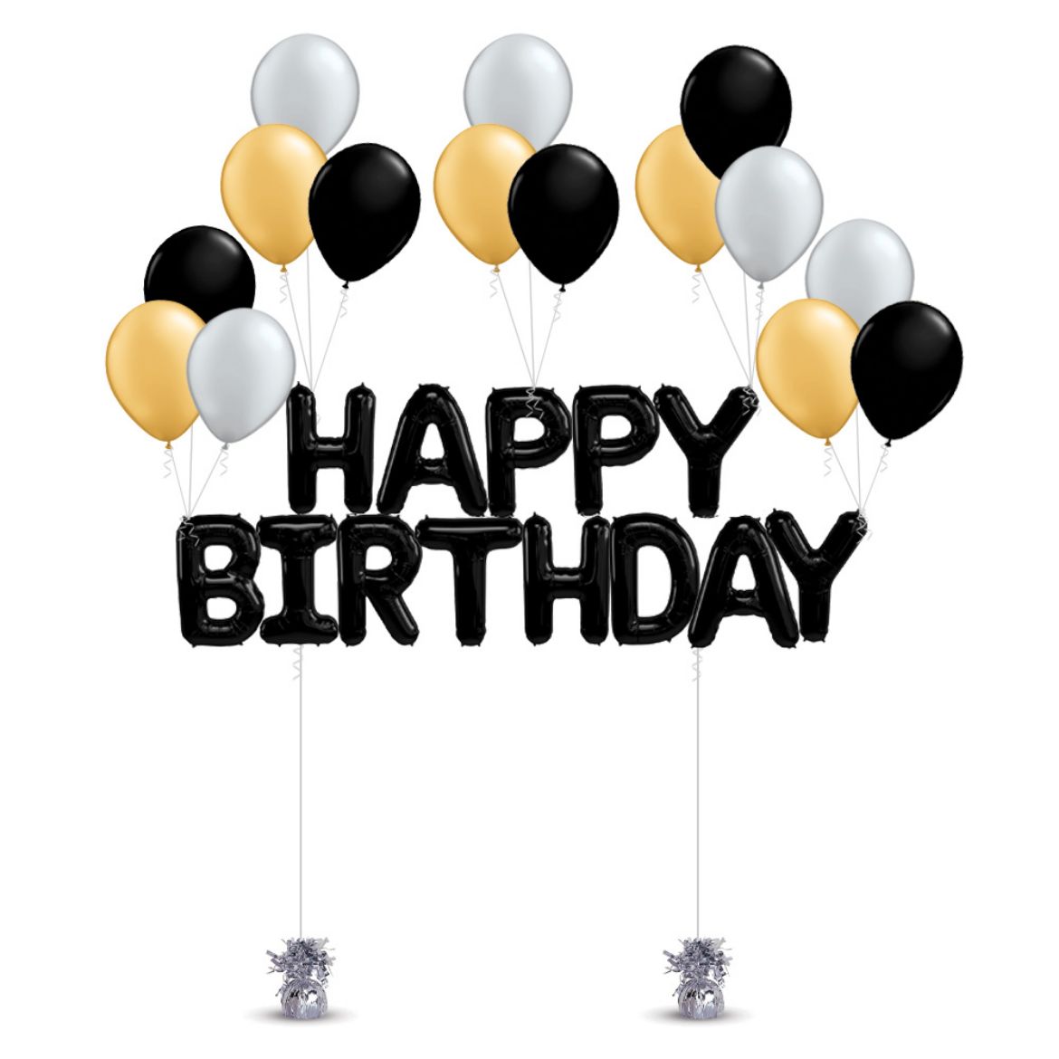 Picture of HAPPY BIRTHDAY Bouquet(Black)