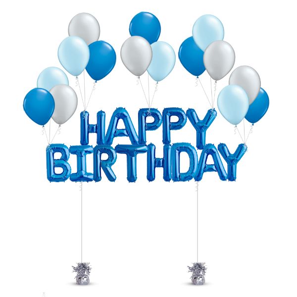 Picture of HAPPY BIRTHDAY Bouquet(Blue)