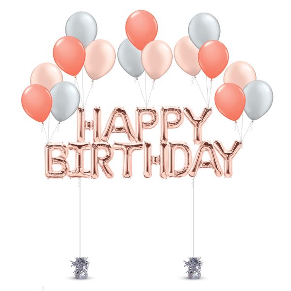 Picture of HAPPY BIRTHDAY Bouquet(Rose Gold)