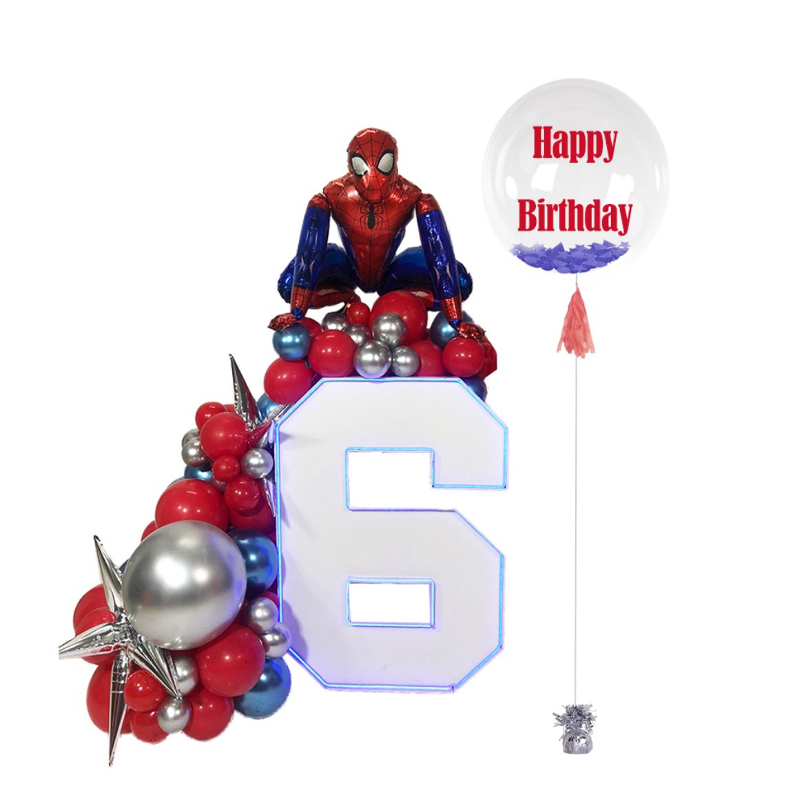 Picture of Spider man Garland with Led 