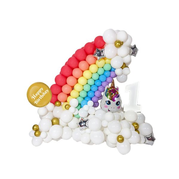 Picture of unicorn rainbow garland