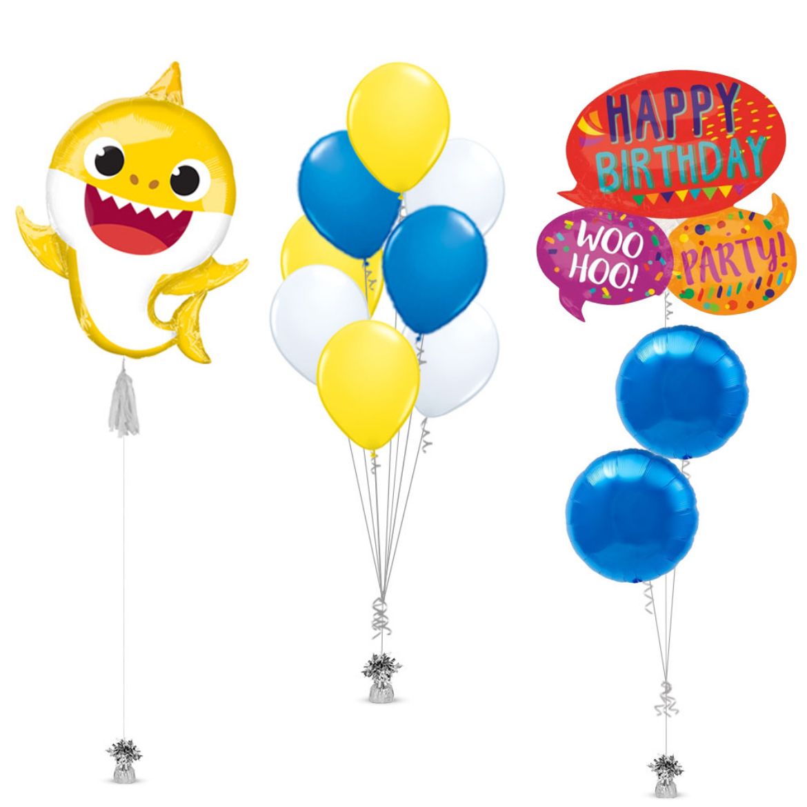 Picture of Yellow Baby Shark Balloons