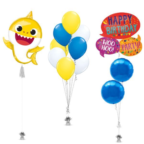 Picture of Yellow Baby Shark Balloons