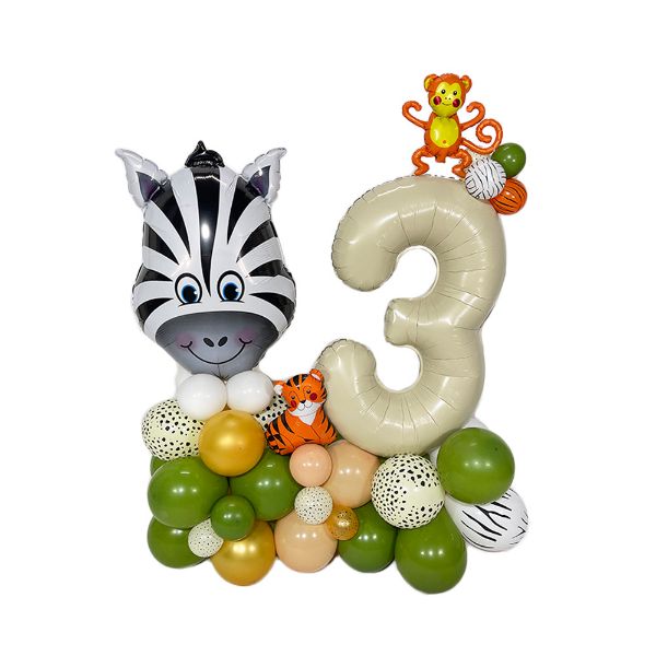 Picture of Zebra Balloon Stand