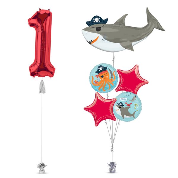 Picture of ahoy Birthday Balloon