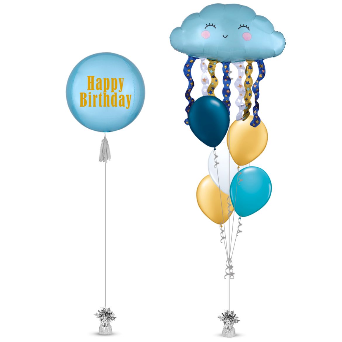 Picture of Blue Cloud Balloons