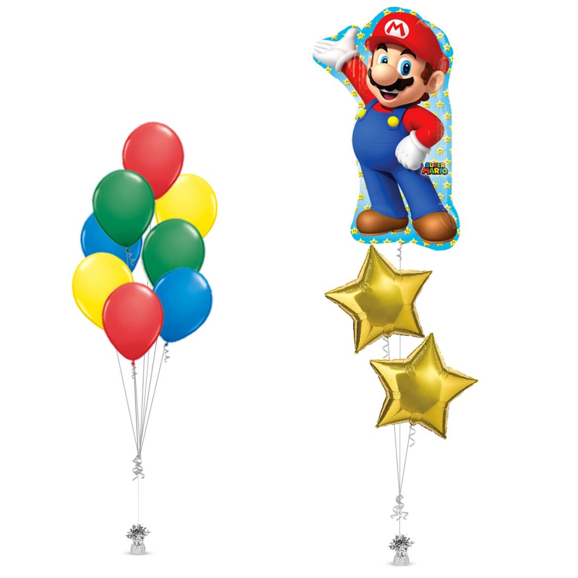 Picture of Super Mario Balloon with Star