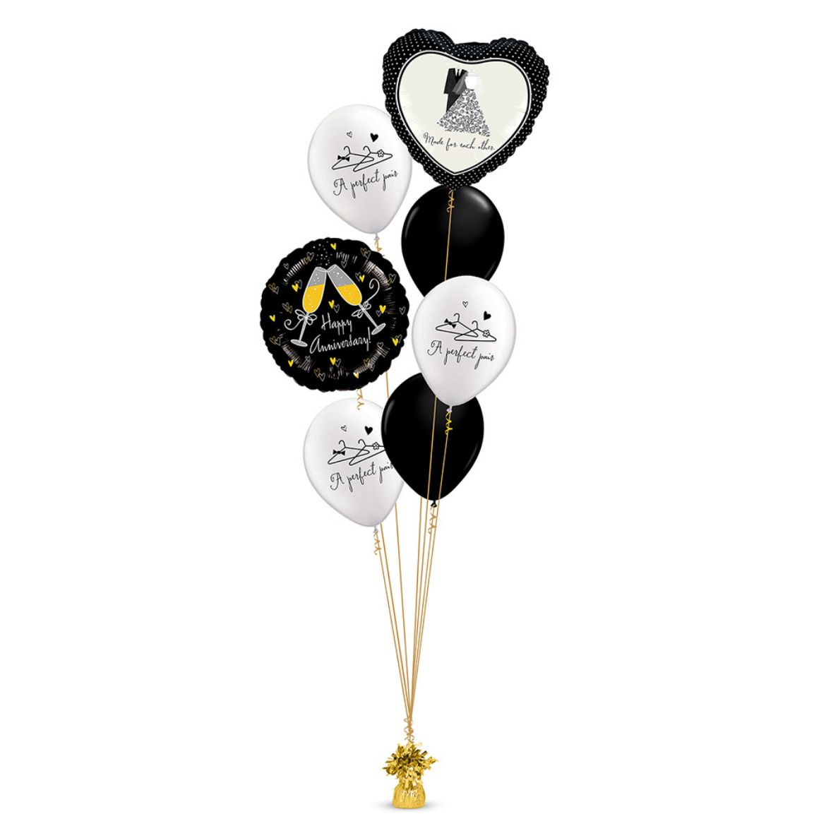 Picture of Anniversary Champagne Bouquet