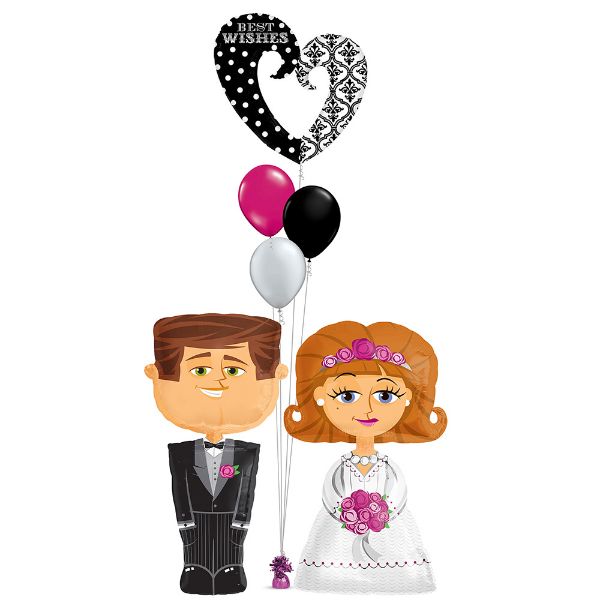 Picture of Bride & Groom Best Wishes 