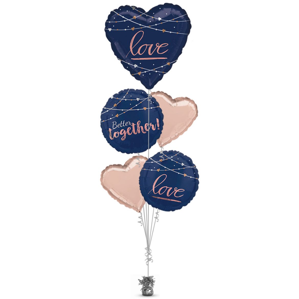 Picture of Love Blue Balloon