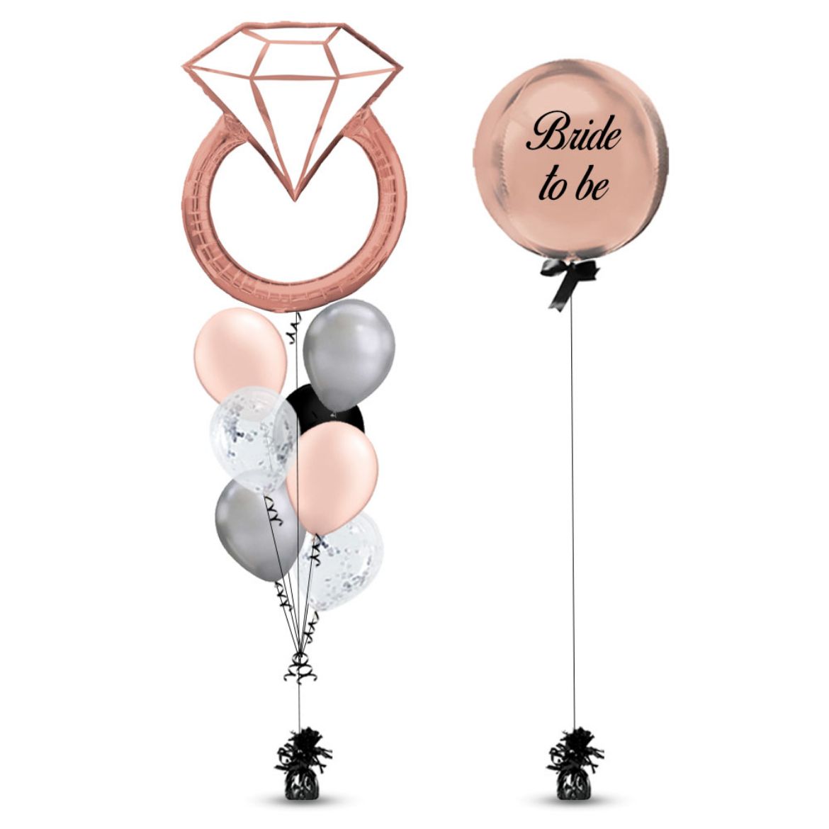 Picture of Rose Gold Ring Balloon