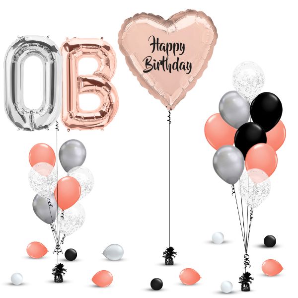 Picture of Rose Gold Decoration Set 1