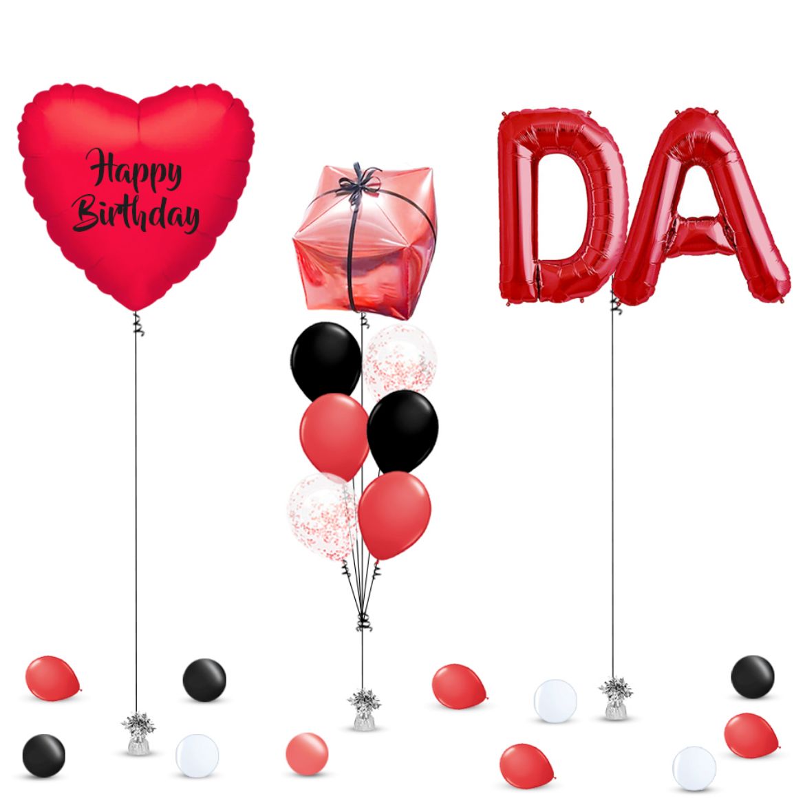 Picture of Red Black Decoration