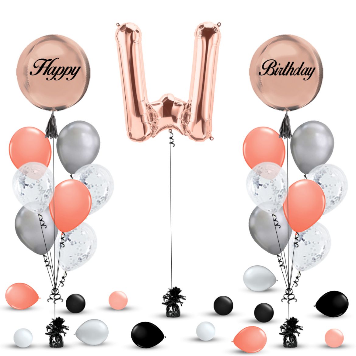 Picture of Rose Gold Decorations