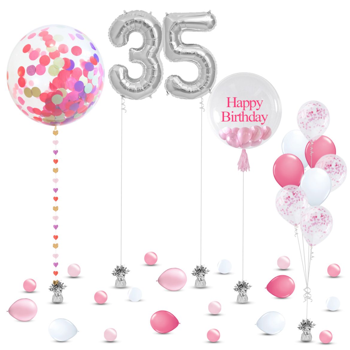 Picture of Magenta Decorations 1