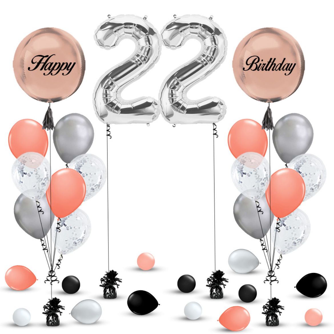 Picture of Rose Gold Decorations 1