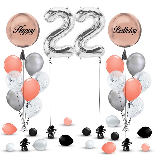 Picture of Rose Gold Decorations 1