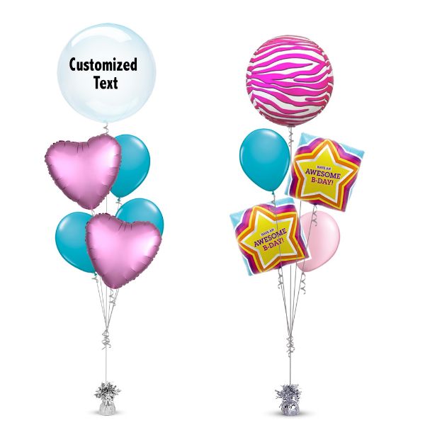 Picture of Awesome Bday Zebra Balloon