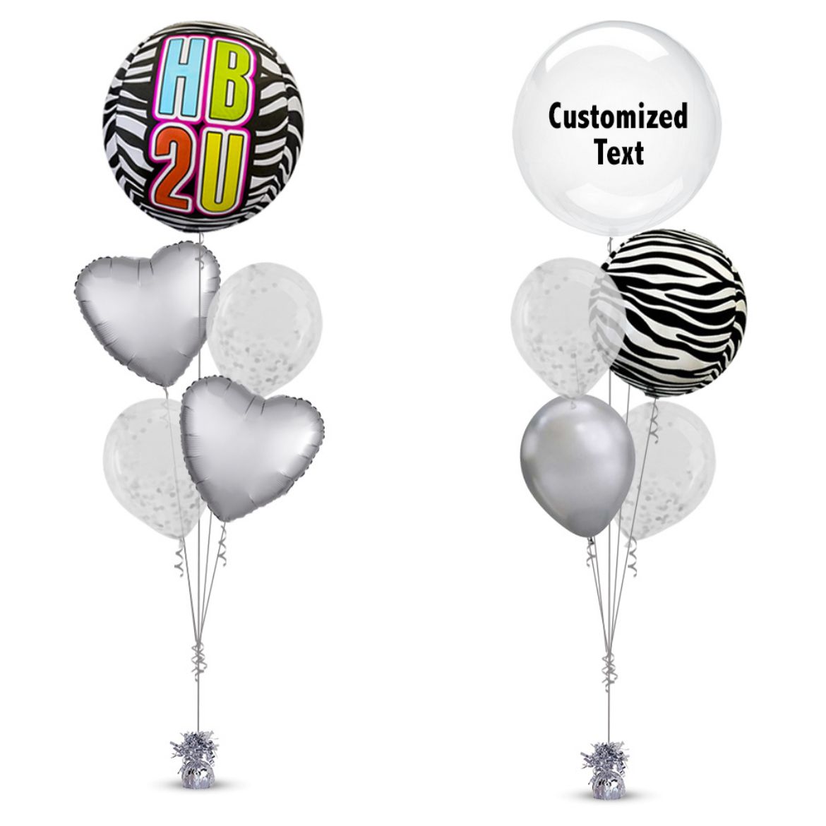 Picture of HB2U Zebra Balloon