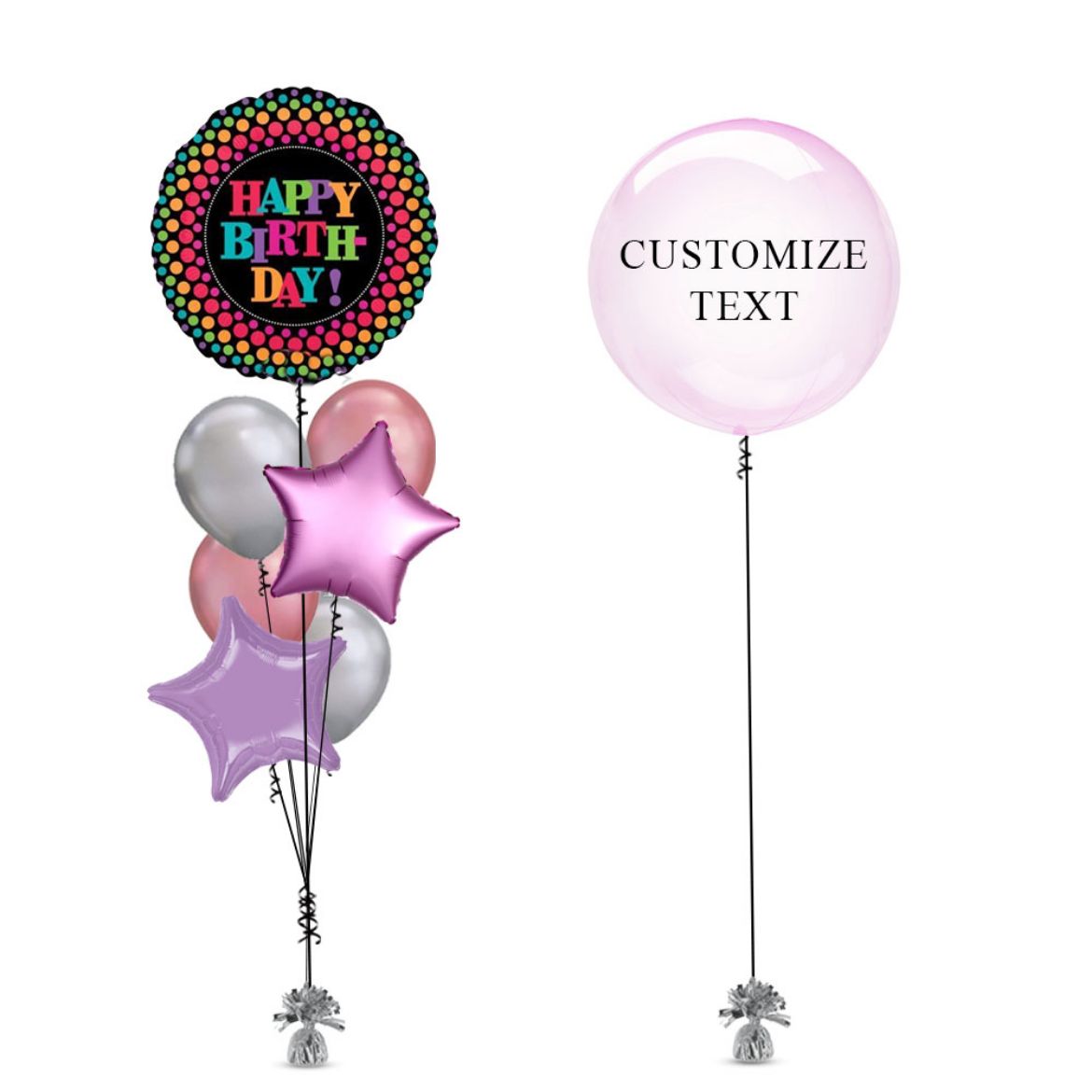 Picture of Polka Dot Bday Balloon