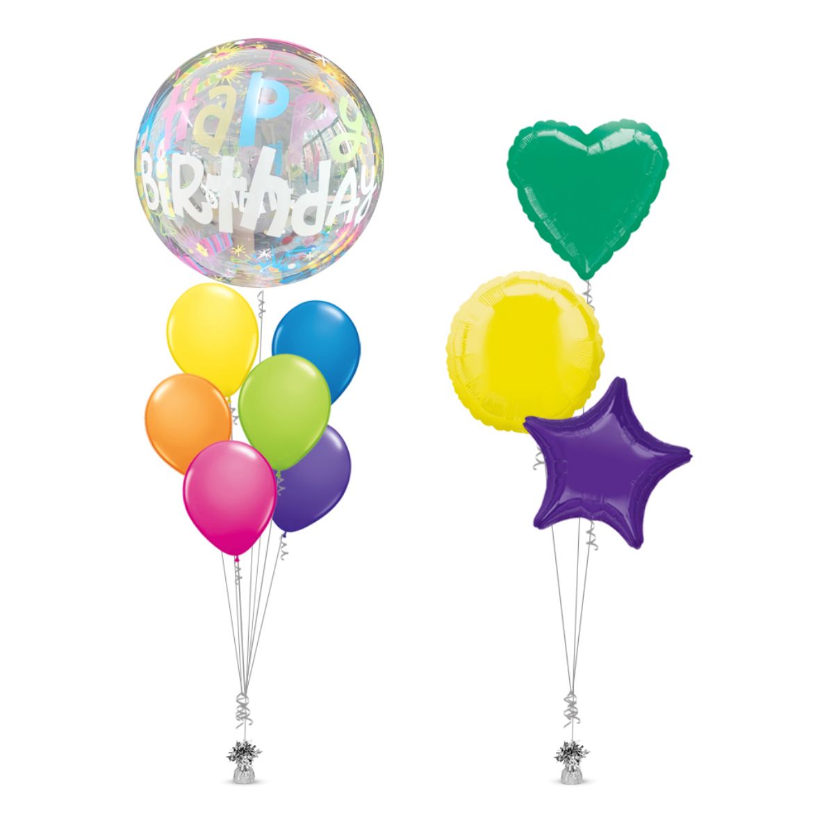 Picture of Colorful Birthday Balloon	
