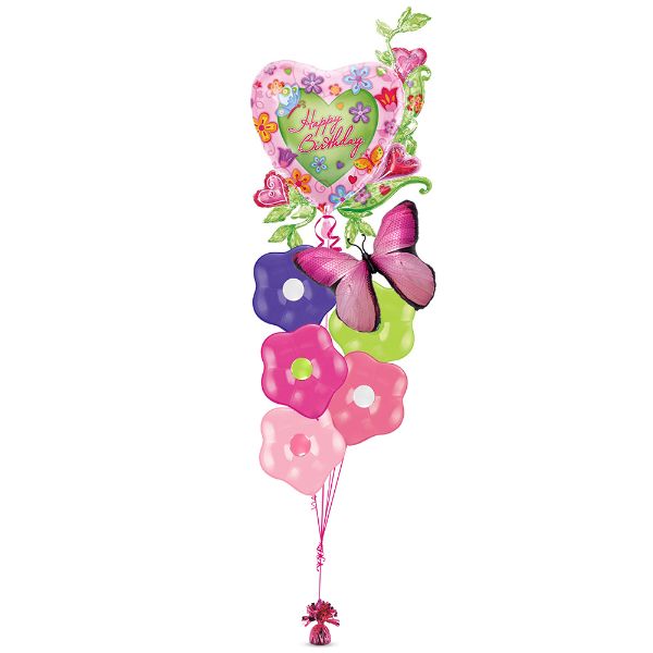 Picture of Garden Birthday with Butterfly 