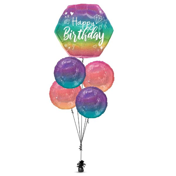 Picture of Sparkling Birthday Balloon 