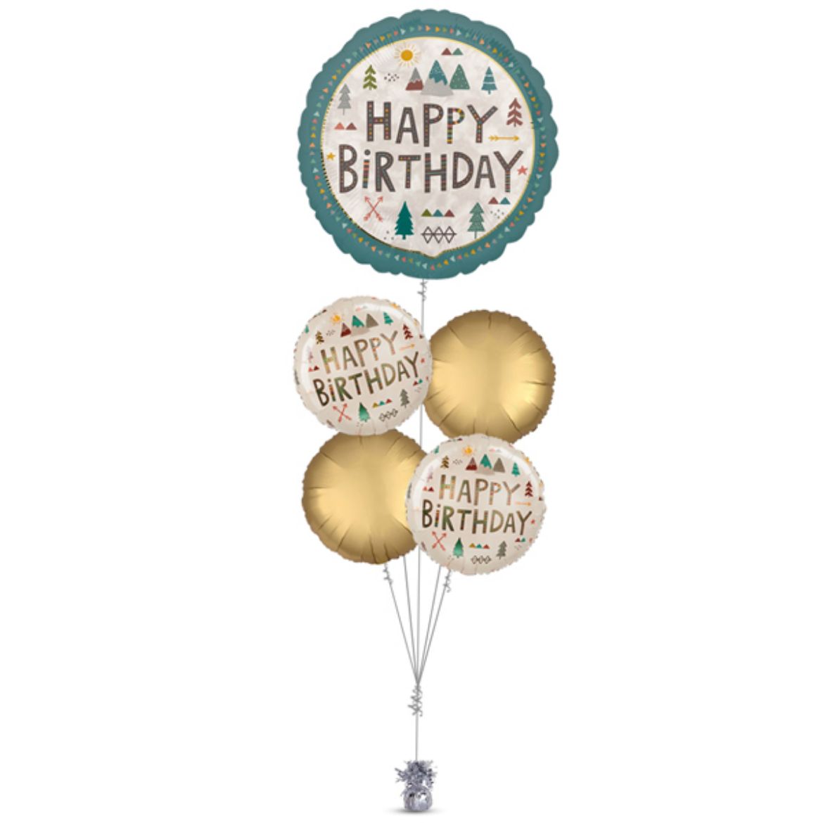 Picture of Wilderness Birthday Balloon Bouquet