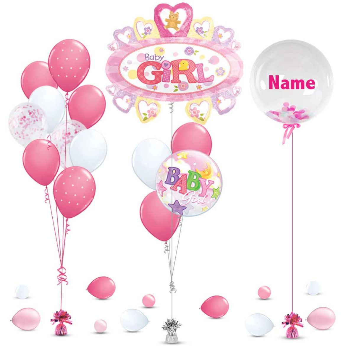 Picture of Baby Girl Balloon	