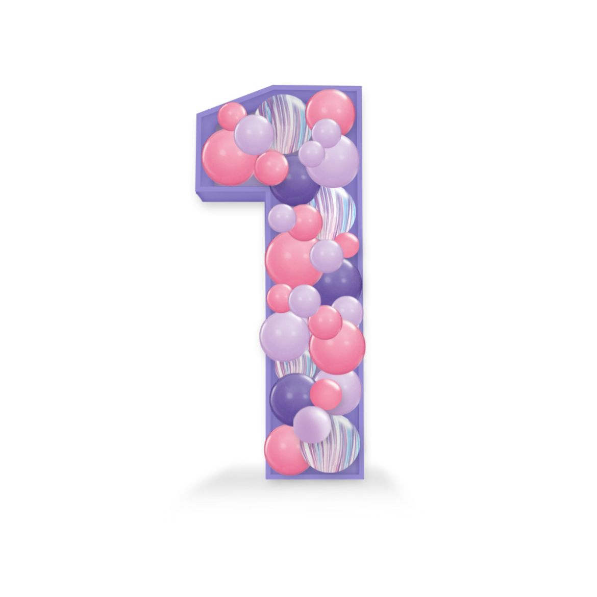 Picture of Number 1 Balloon Mosaic