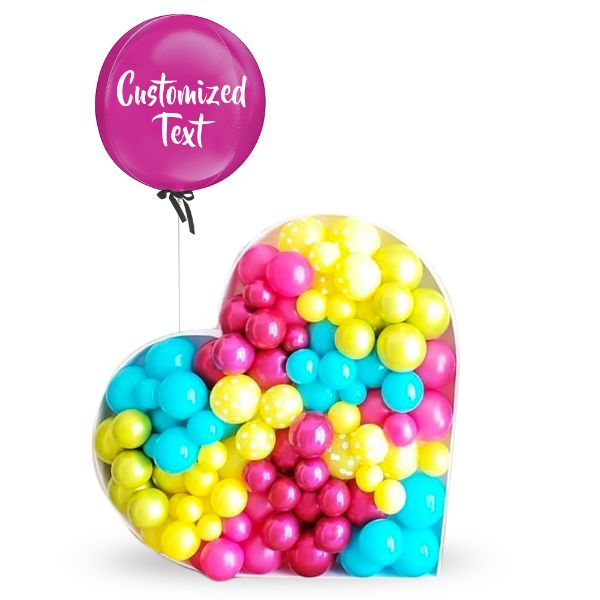 Picture of Heart Frame Balloon 3