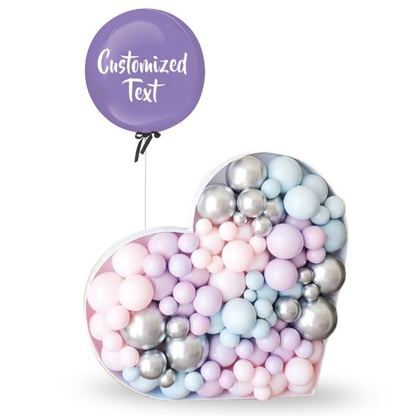 Picture of Heart Frame Balloon 4