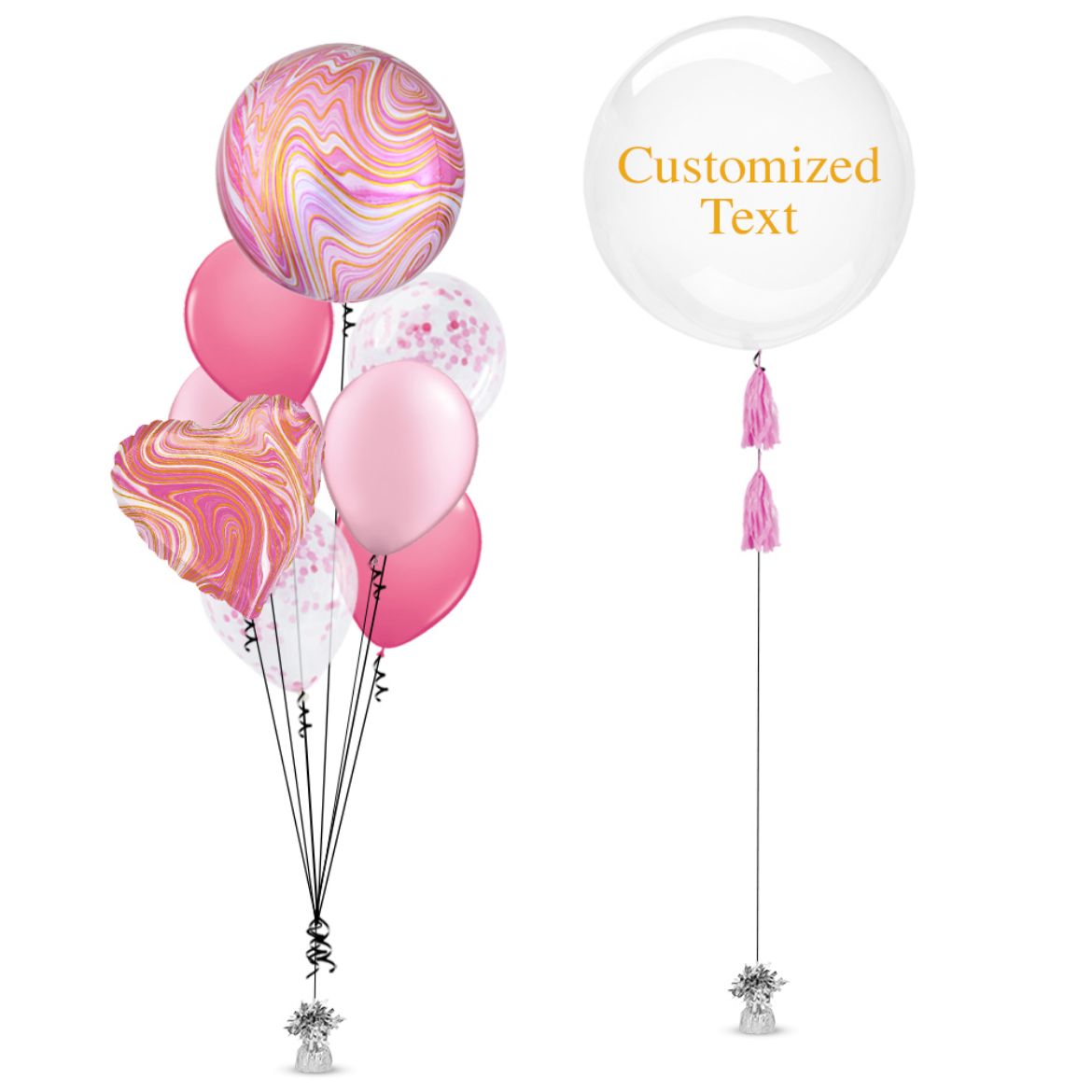 Picture of Shape Balloon Bunch 6	