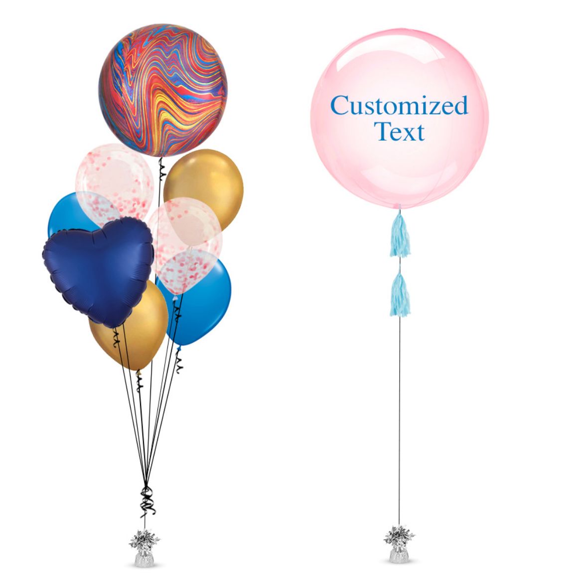 Picture of Shape Balloon Bunch 9