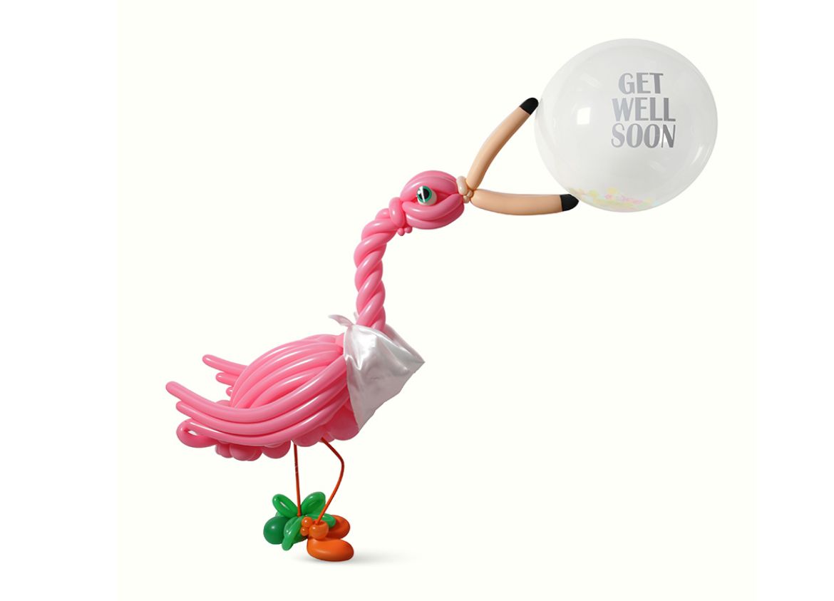 Picture of Get Well Flamingo	
