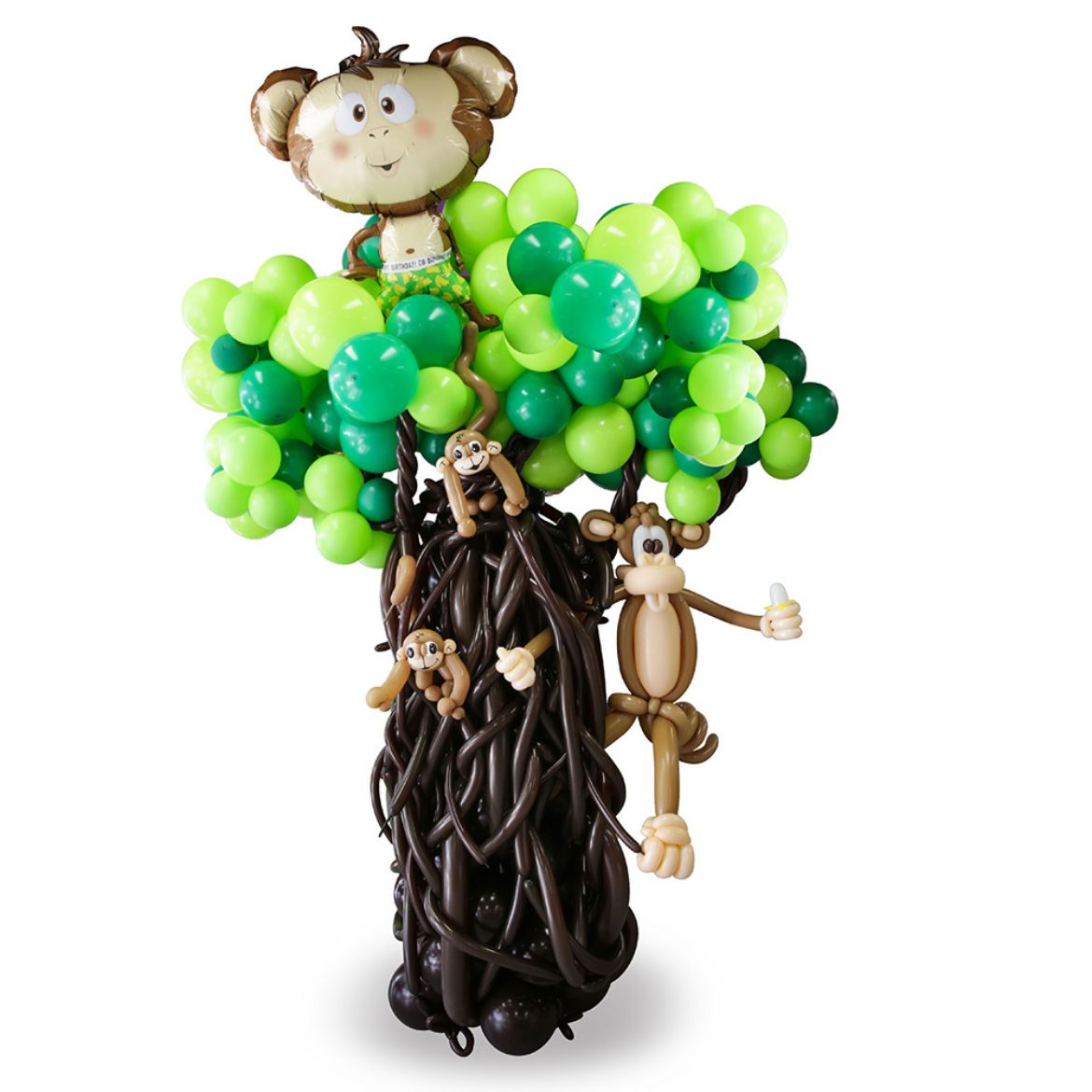 Picture of Tree with Monkeys	