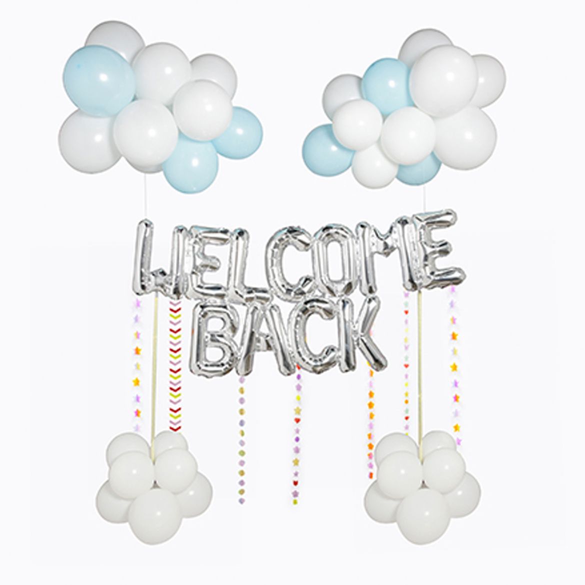 Picture of Welcome back balloons with tassels	