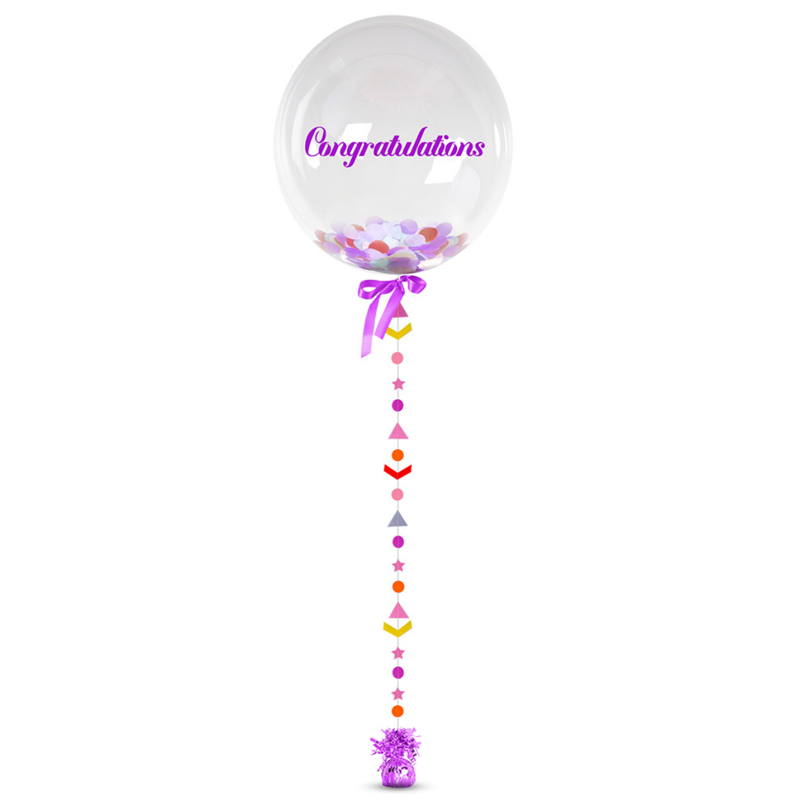 Picture of Congratulation - Purple