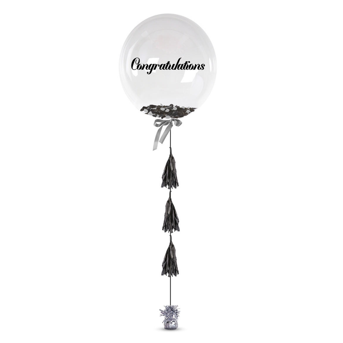 Picture of Congratulations - Black