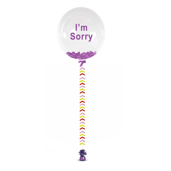 Picture of I'm Sorry Bubble Balloon