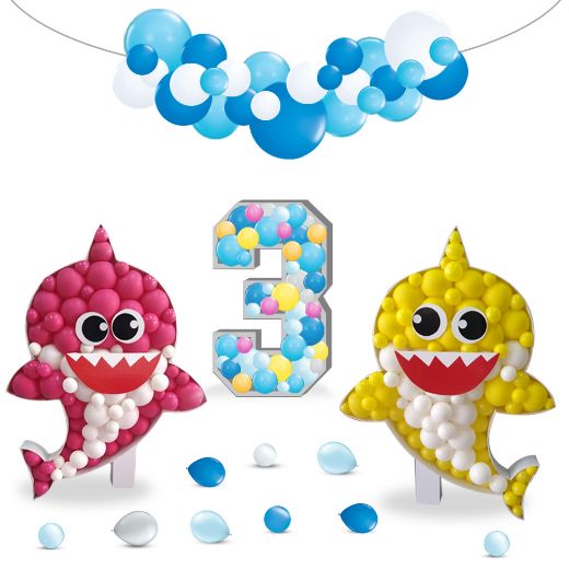 Picture of Baby Shark Decoration With Gift