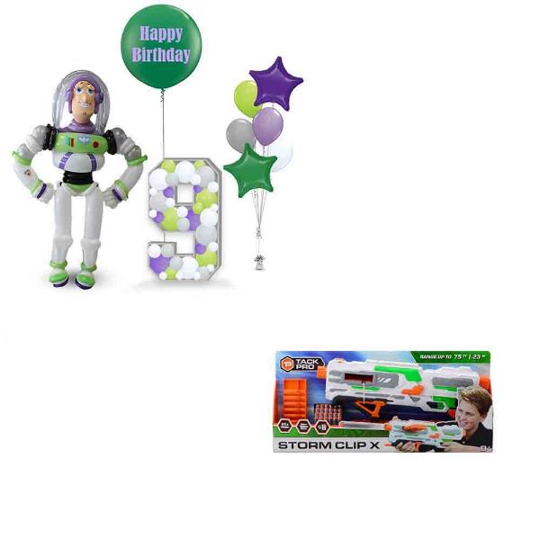 Picture of Buzz With Gift	