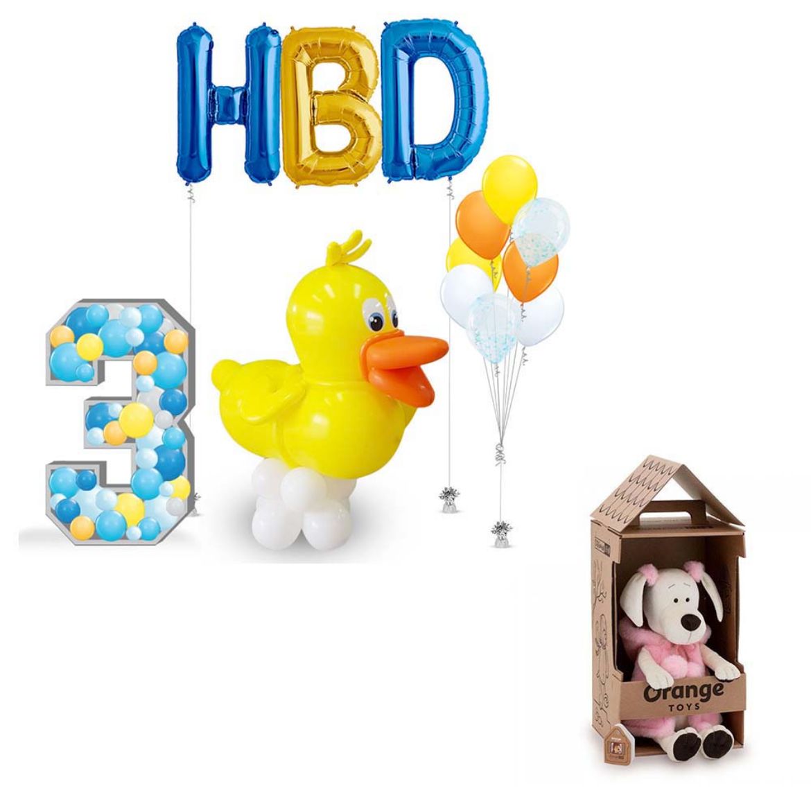 Picture of Duck Decoration with Gift