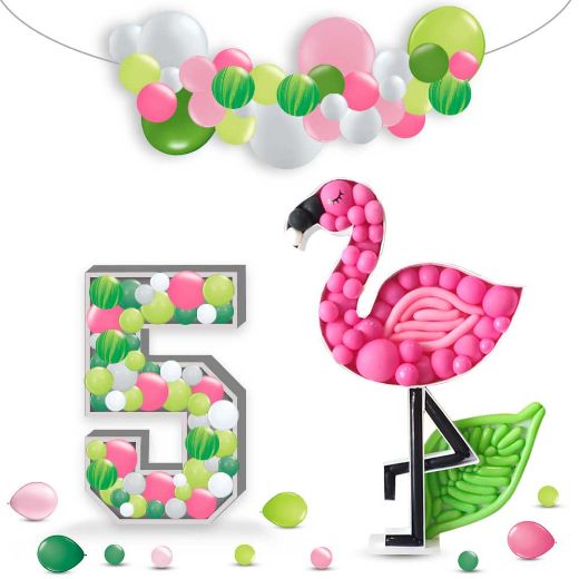 Picture of Flamingo Decoration With Gift	