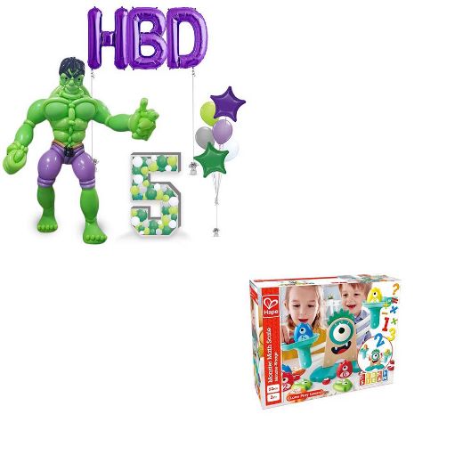 Picture of Hulk Decorations with Gift	