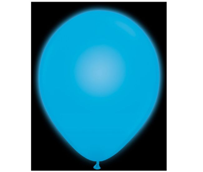 Picture of 5 pieces Blue LED Balloons