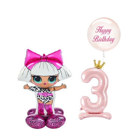 Picture of Lol Airloonz Decoration with Gift	