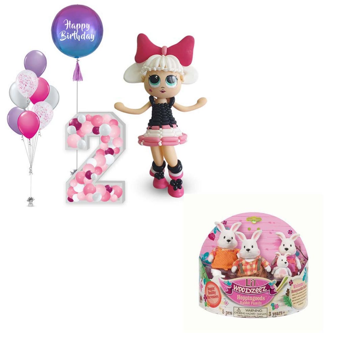 Picture of Lol Decoration with Gift	