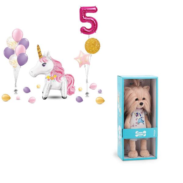 Picture of Mini Unicorn With Gift	